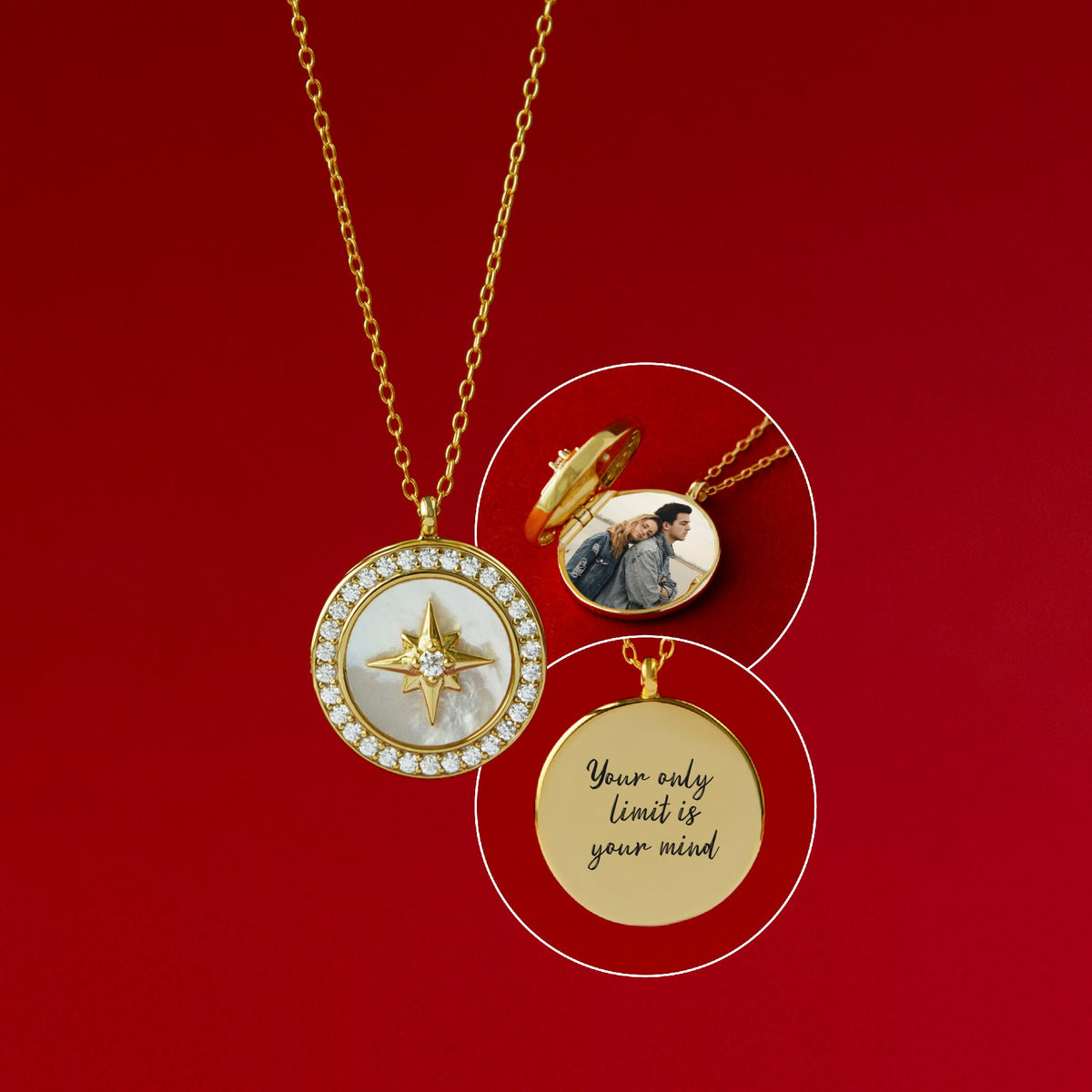 LUNA LOCKET | Inspire | Sterling Silver - MILA CANTES