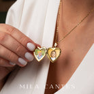 HEART LOCKET | Initial Letters - MILA CANTES