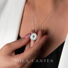 LUNA LOCKET | Loved Ones | Sterling Silver - MILA CANTES